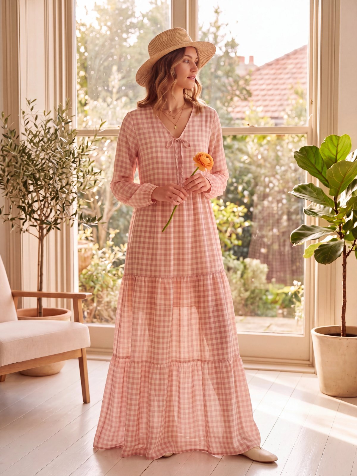 Robe rose bébé KASTELO avec un petit cadeaux seb7a électronique .