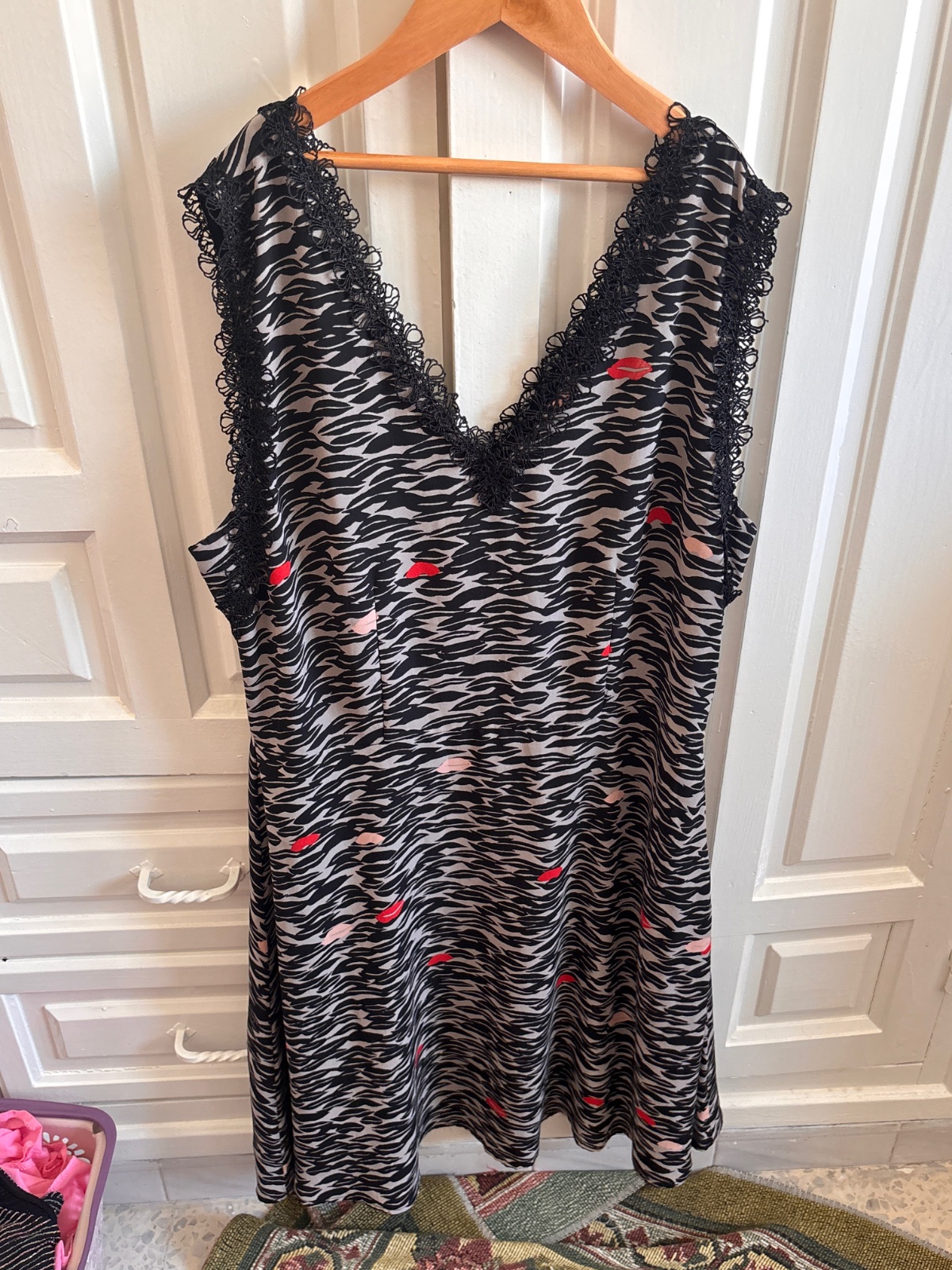 Robe d'été imprimée taille m