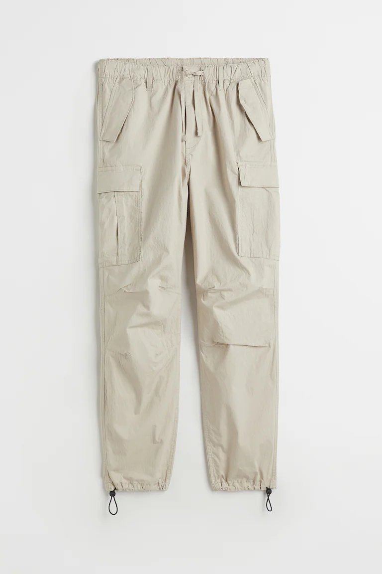 Cargo beige clair a vendre h&m