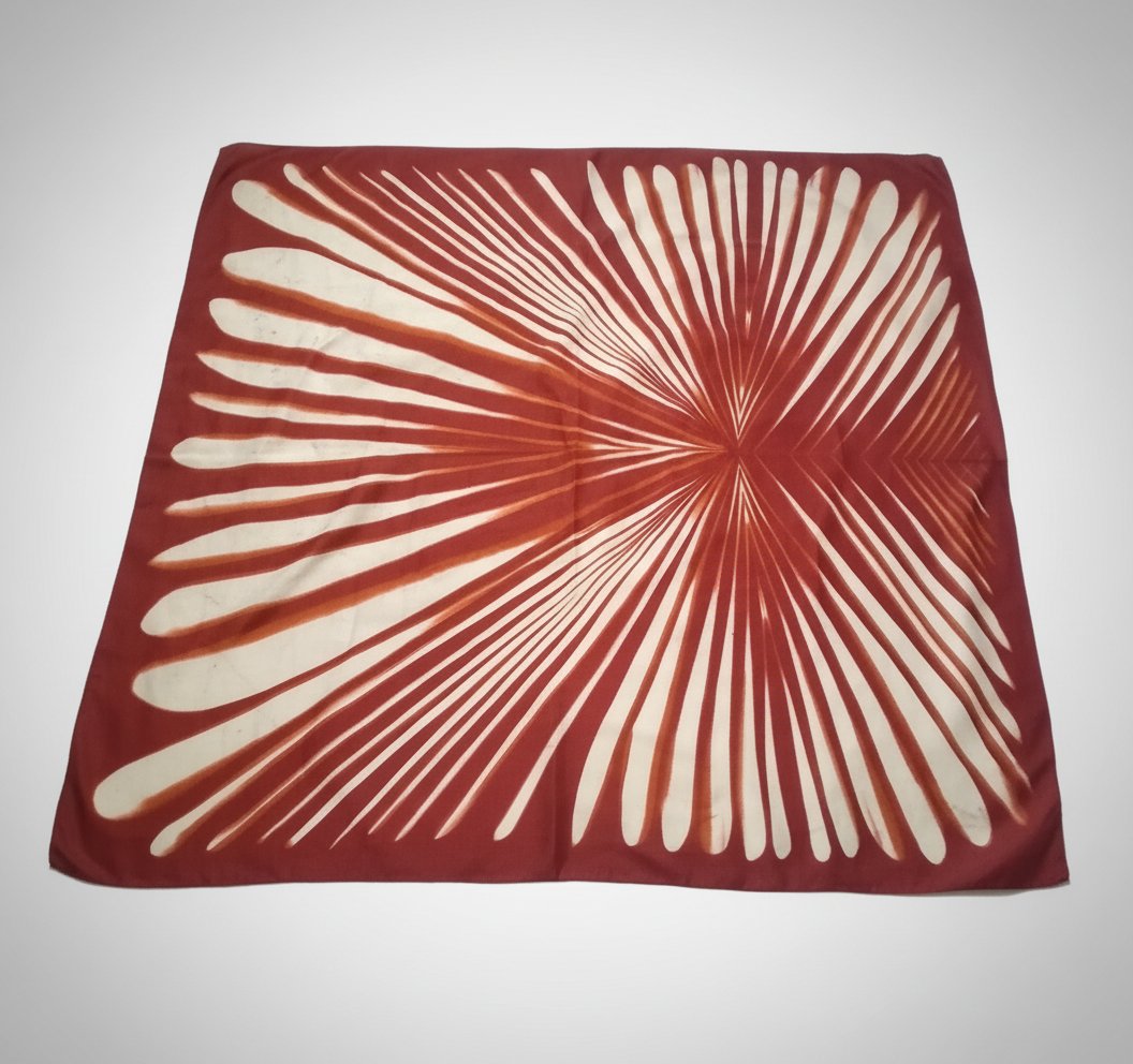 Foulard bicolore 87/87cm