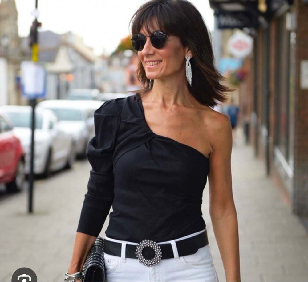 Haut asymetryque zara en lin