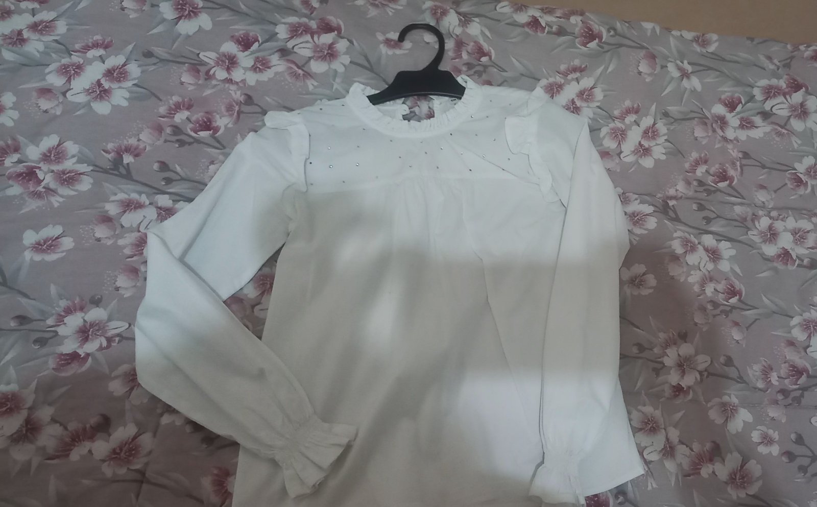Petite blouse blanche
