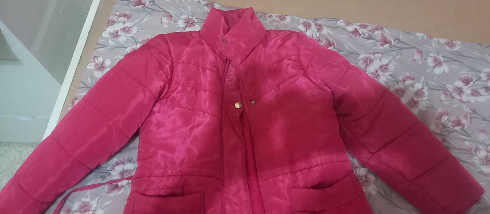 Manteau rose