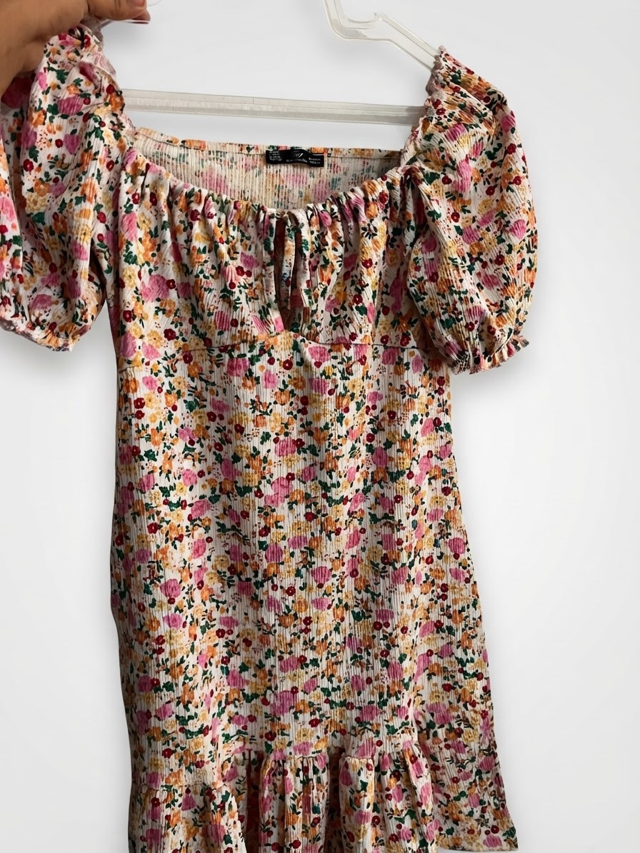 Robe multicolore