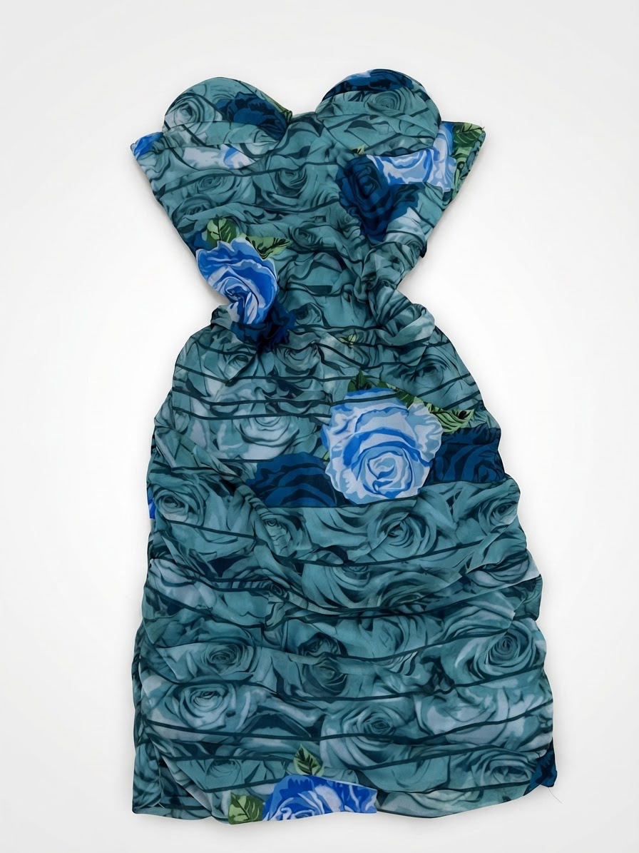 Robe bleu