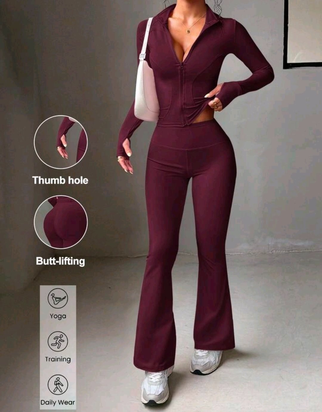 Set burgundy 