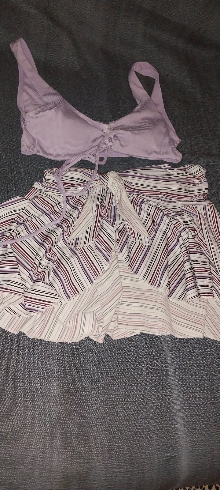Haut et bas de plage  j'aime porté 