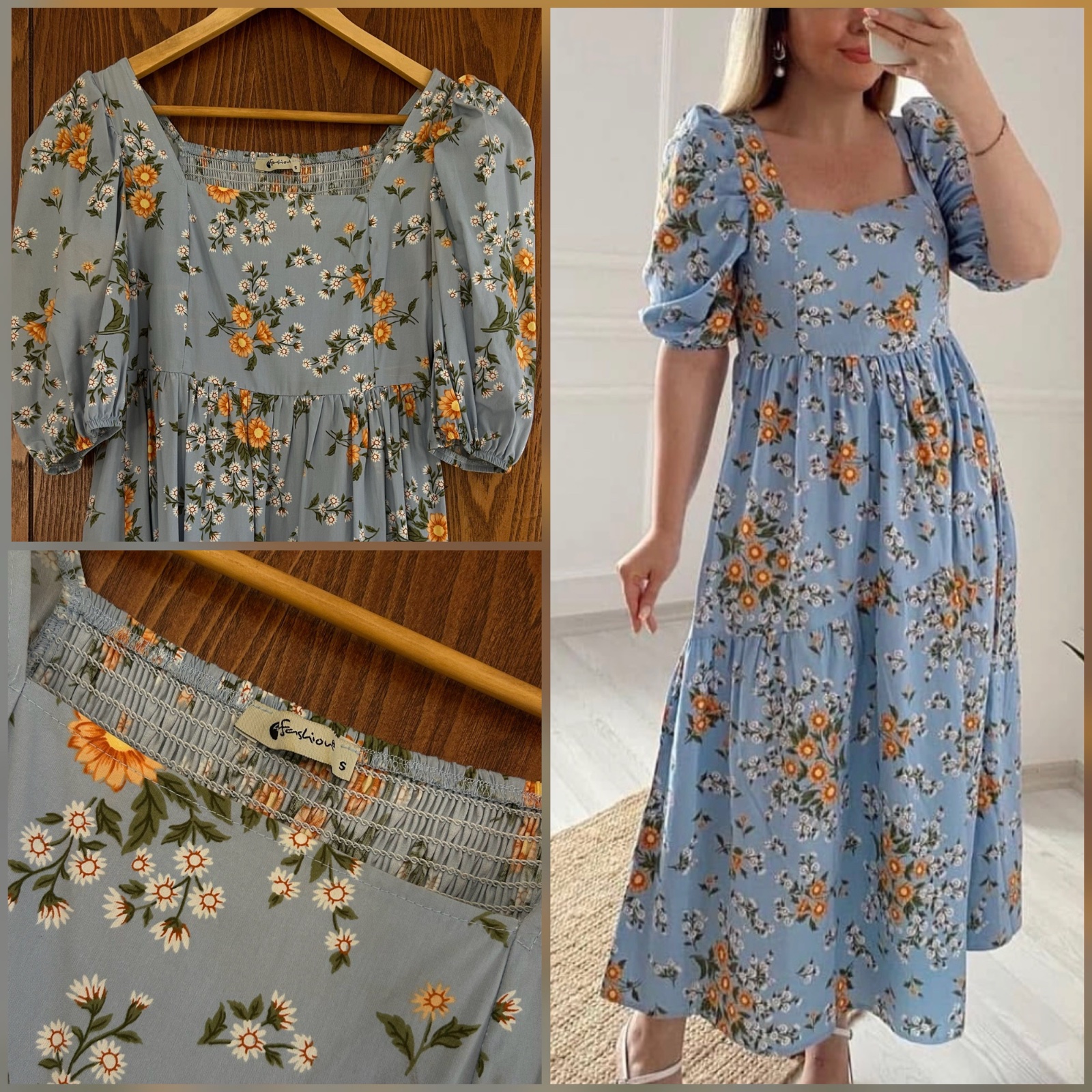 Robe bleue 