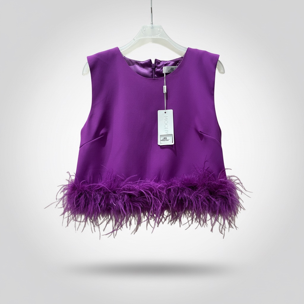 Chemise violette