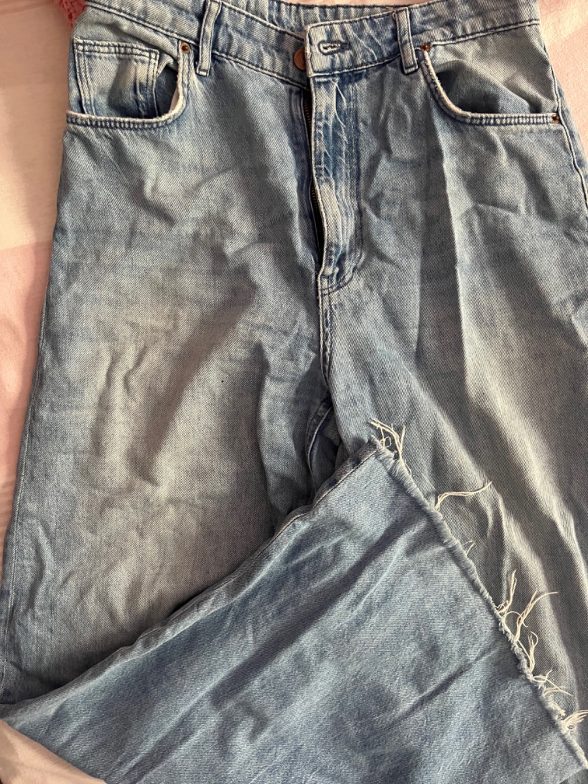 Pantalon taille haute bershka