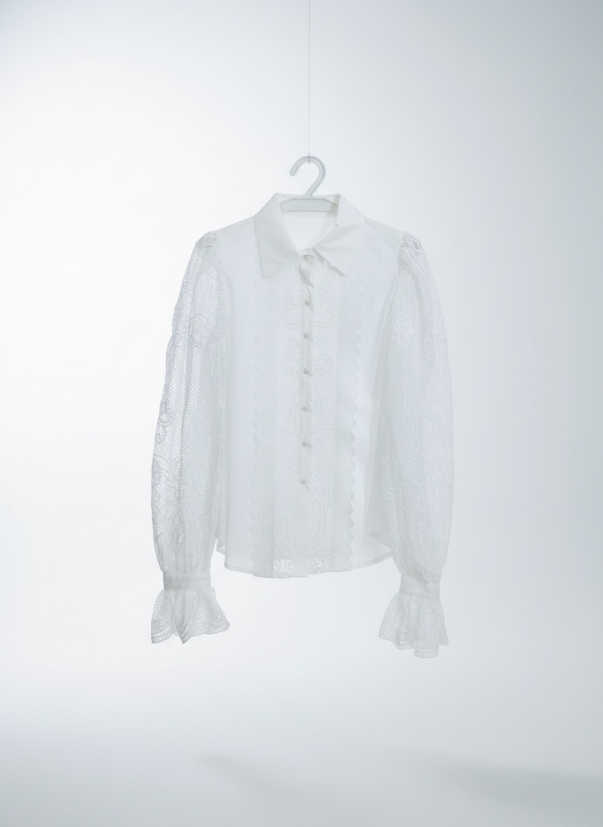 Chemise blanche brodée neuve 🤍🤍🤍