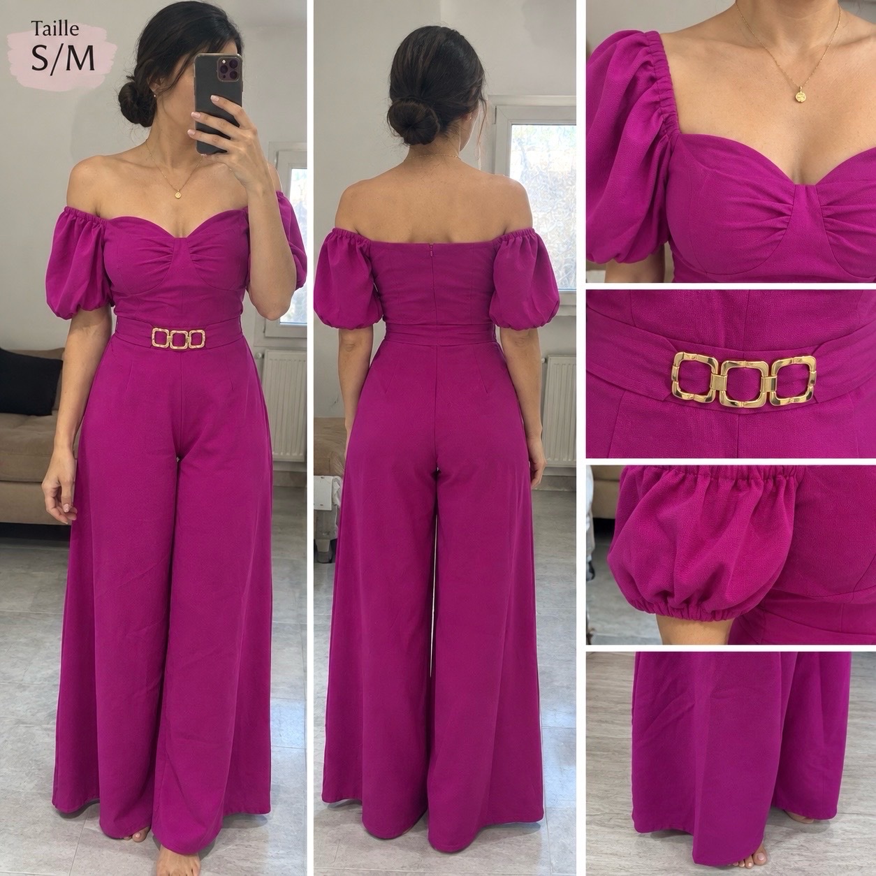 Set top et pontalon large