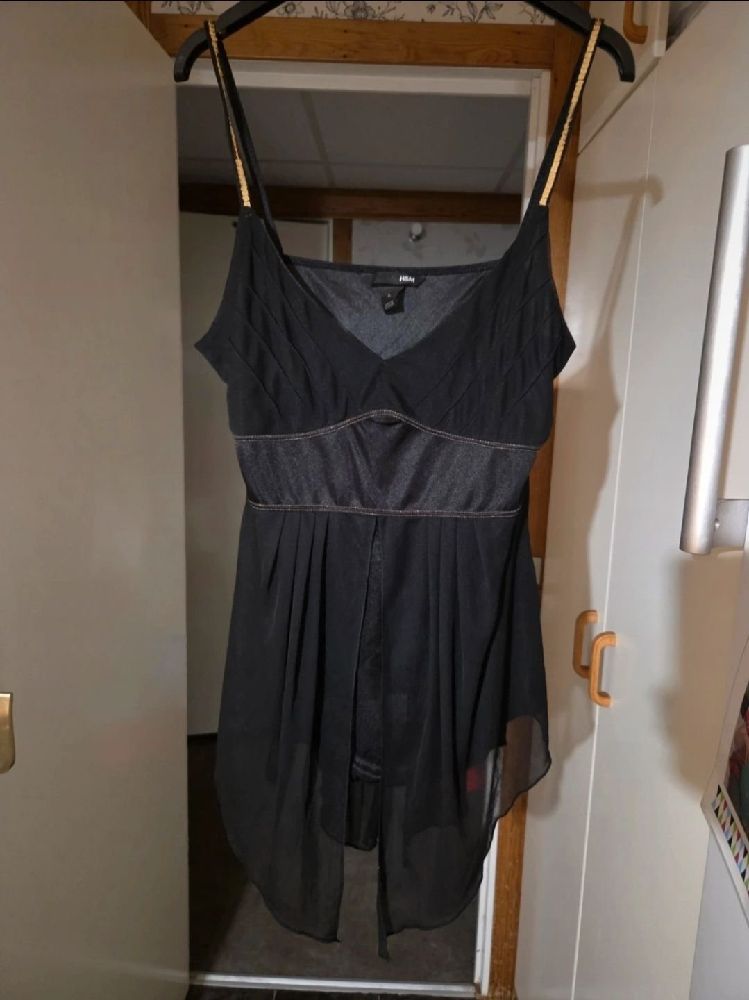 Débardeur noir h&m 