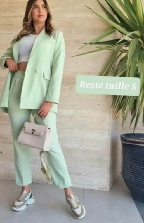 Set vert menthe pastel 