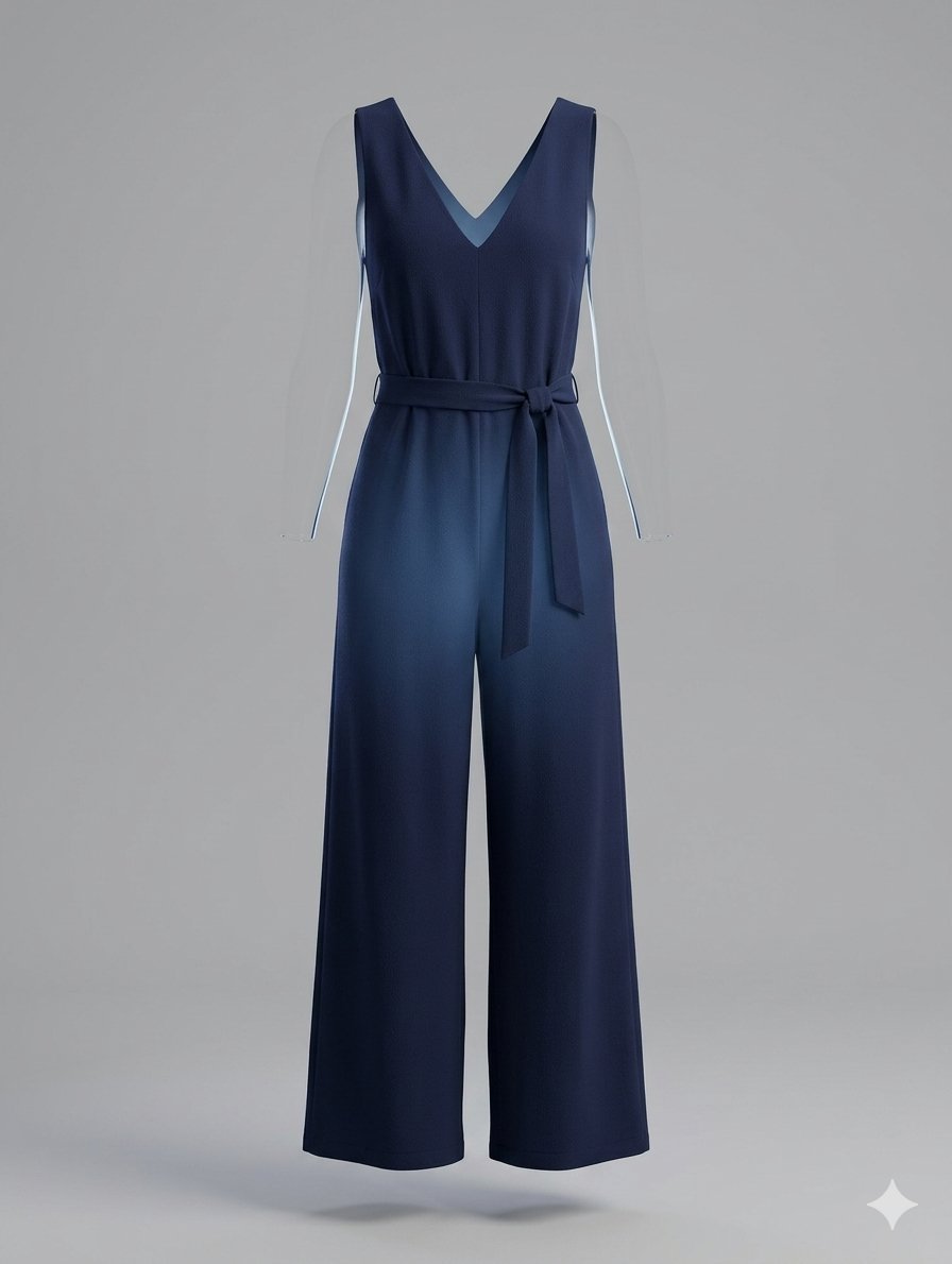 Combination femme bleu marine - jumpsuit blue Navy 