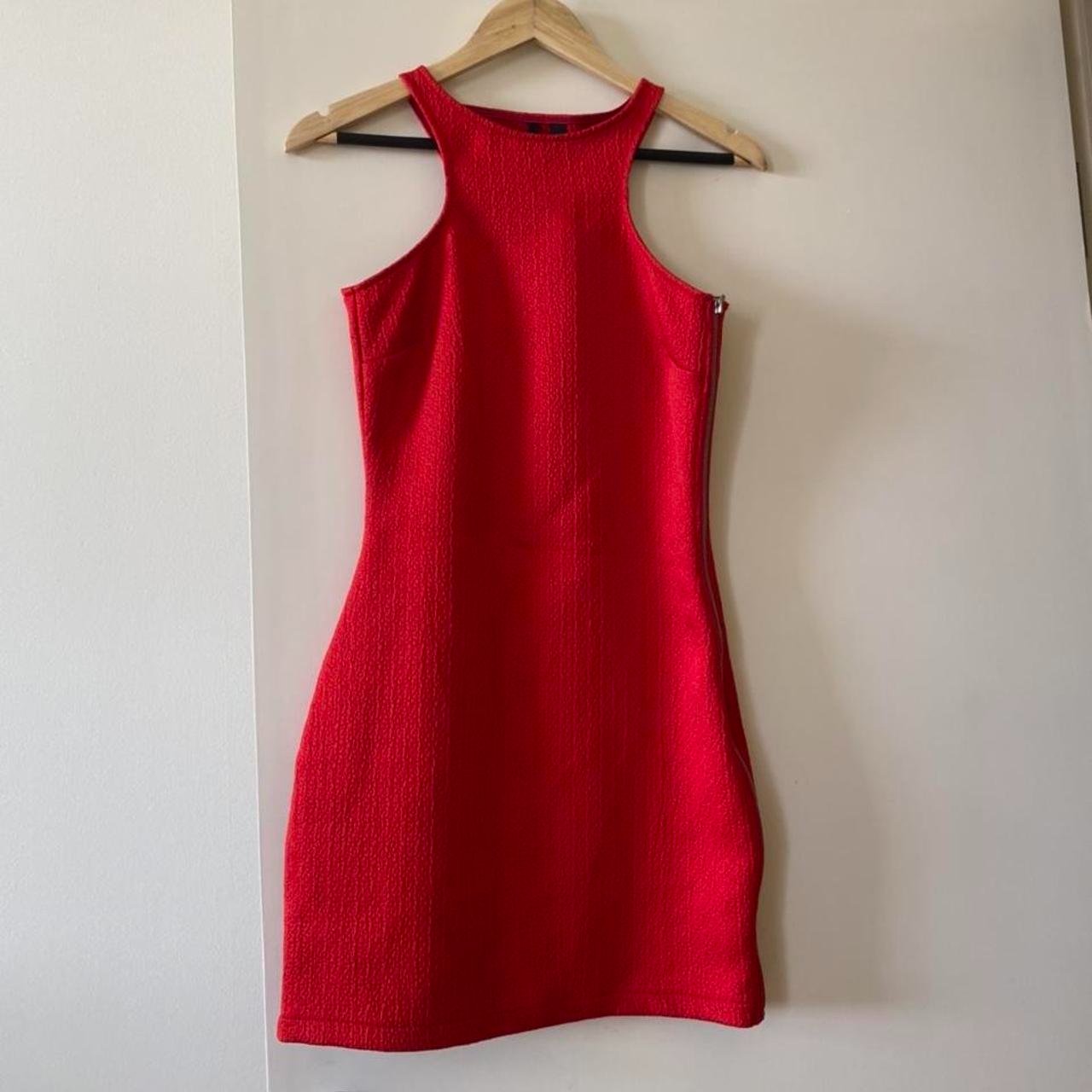 Robe rouge Mango 
