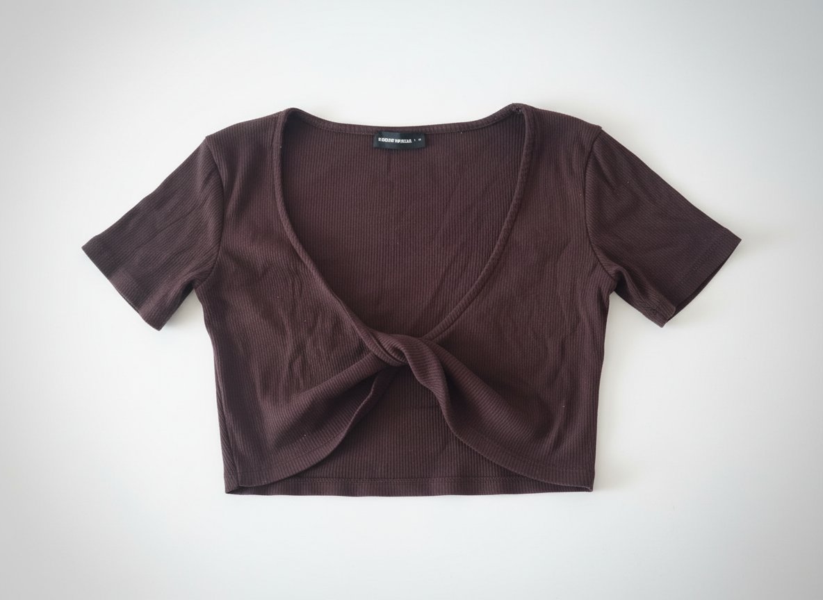 Crop top croisé 