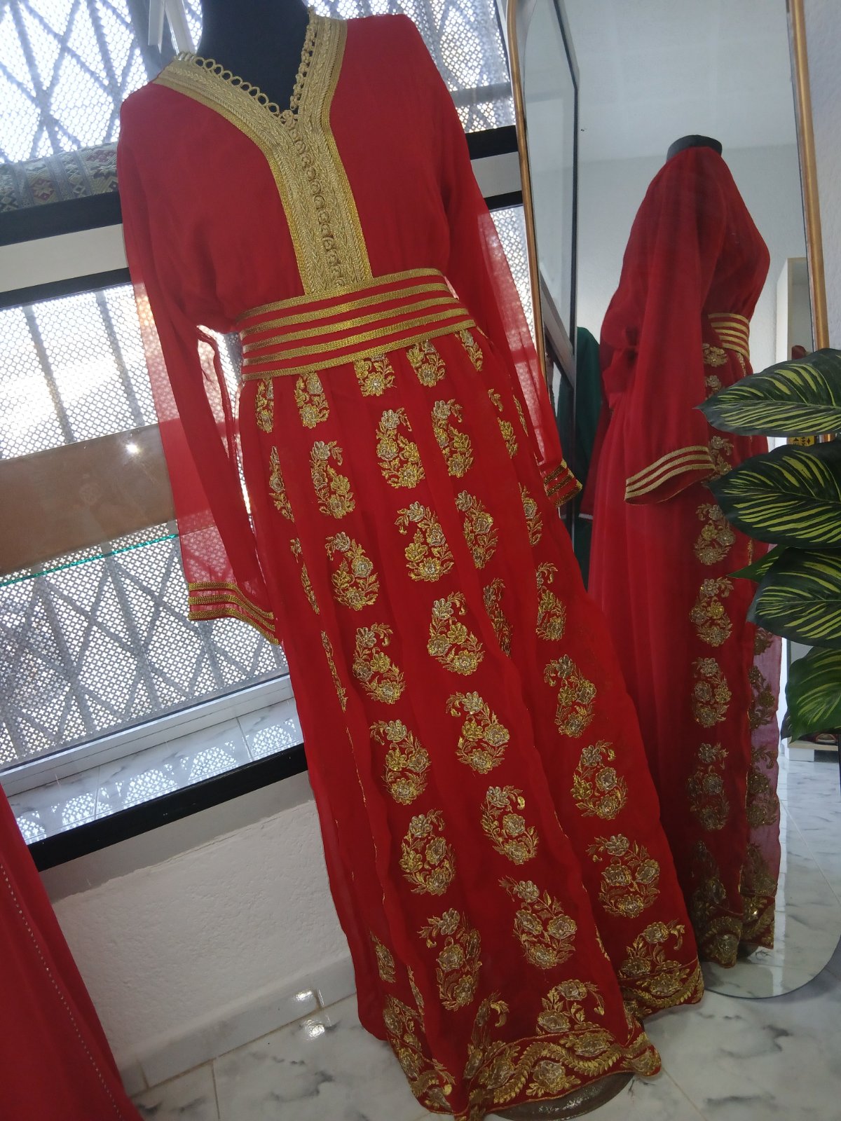 Robe style coftan 