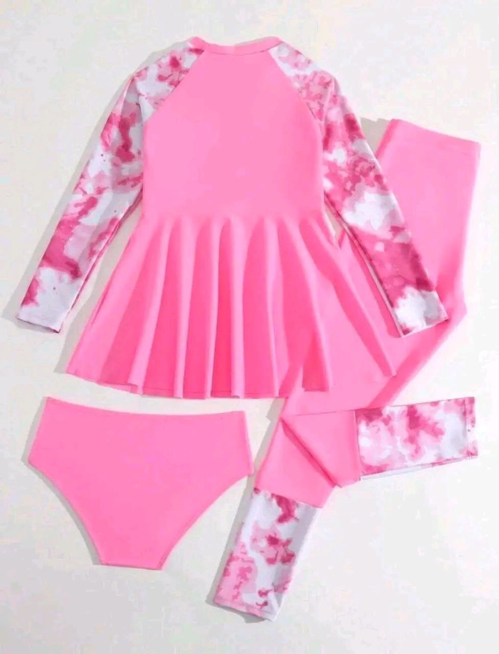 Brkini rose trois piéces de marque shein