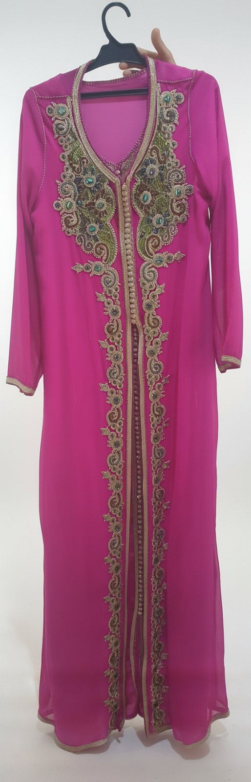Caftan marocain traditionel 2 pièces
