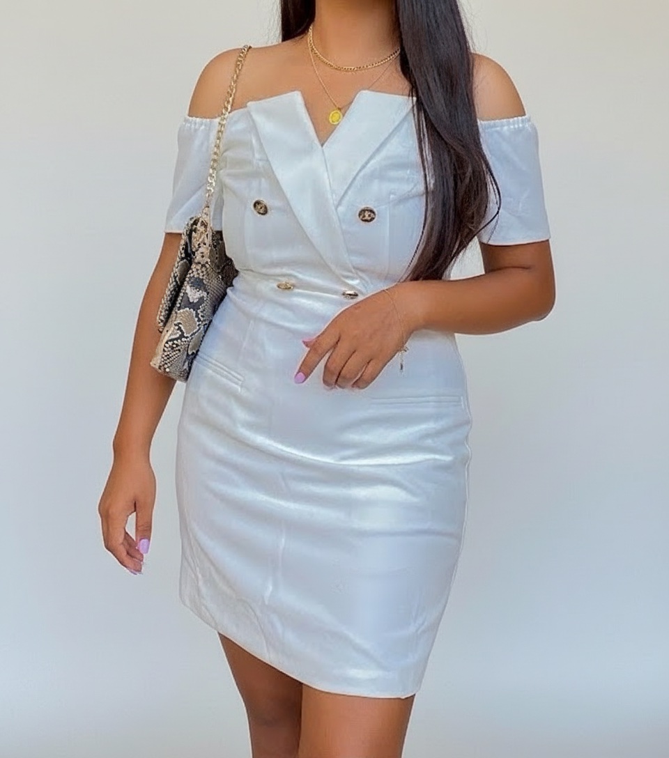 Robe blanc