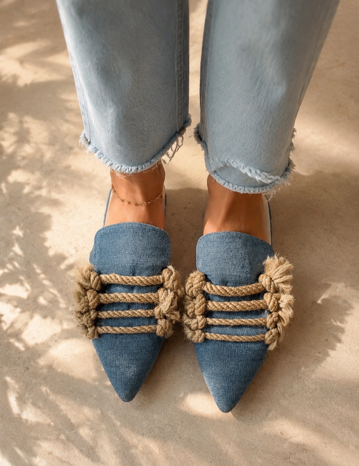 Mules Denim