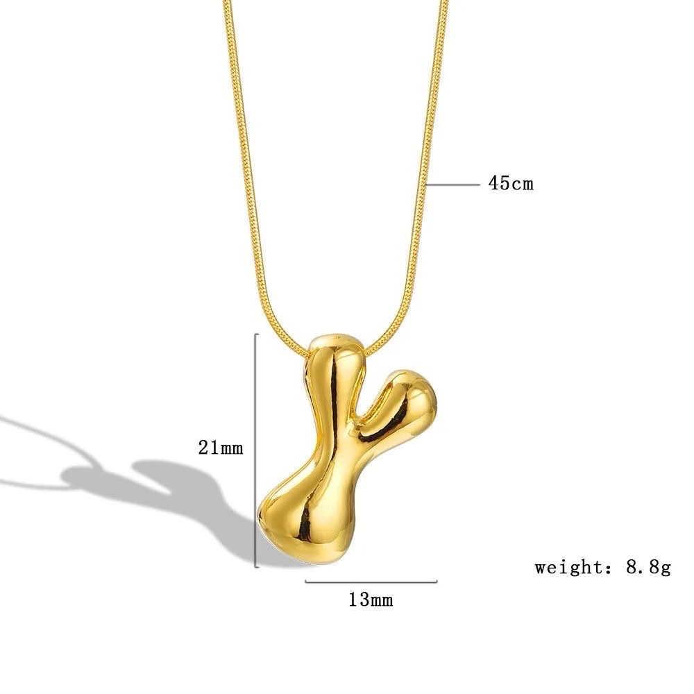 Collier Y stainlessSteel
