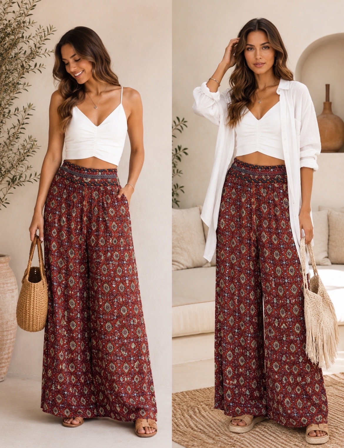 Pantalon large