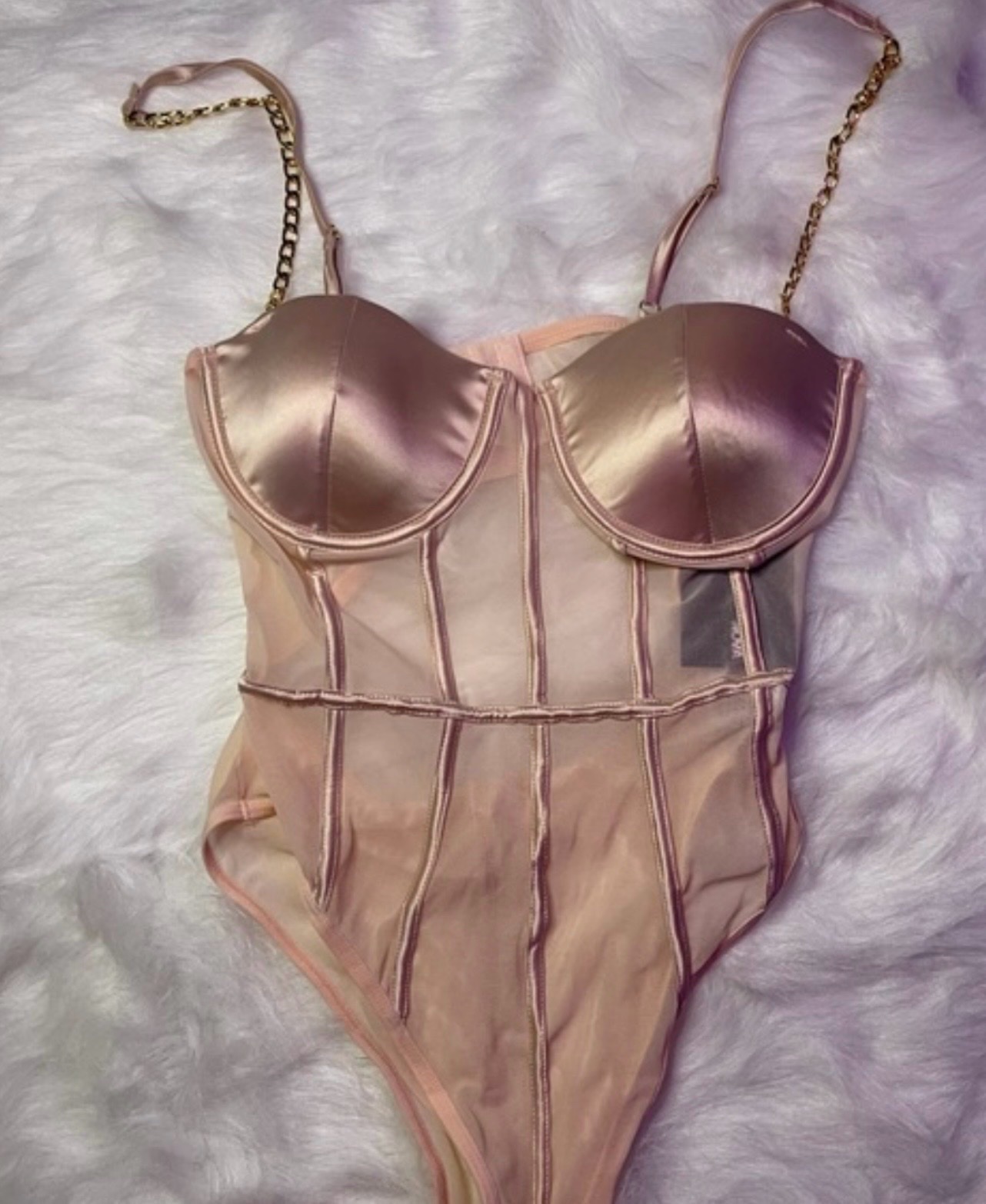Rue21 Sheer Body Suit Lingerie Women's Size S