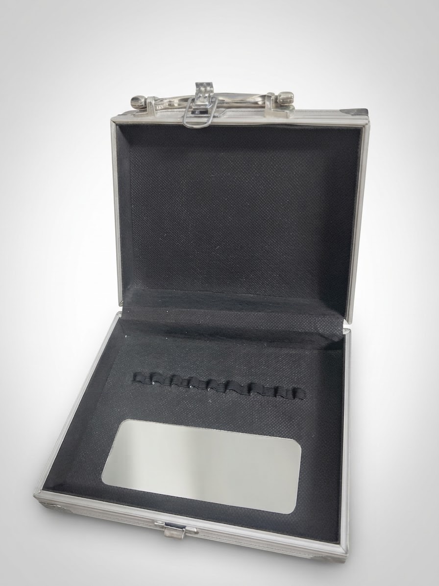 Mallette en aluminium "maquiallage"