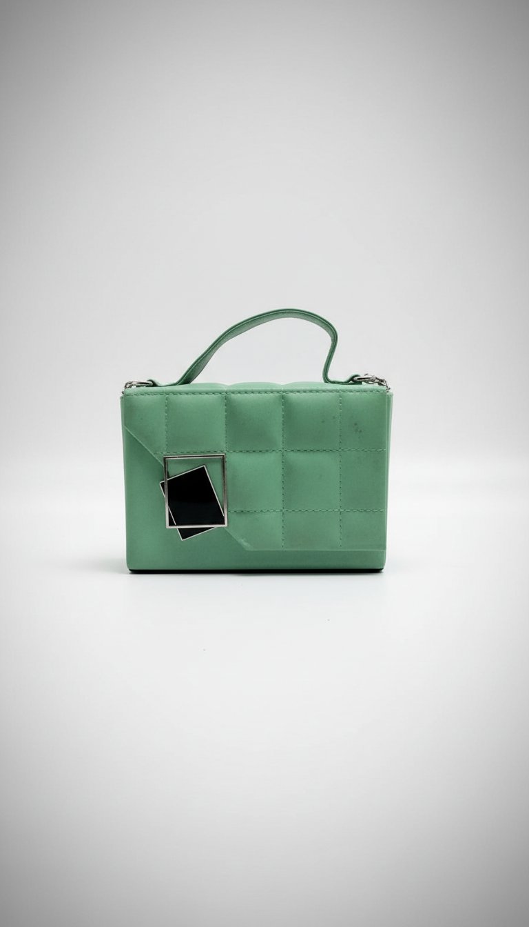 Sac vert tres chic 