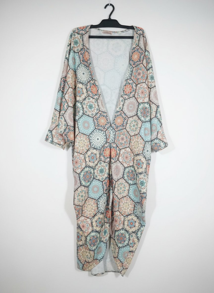 Pancho imprimé joli design 
