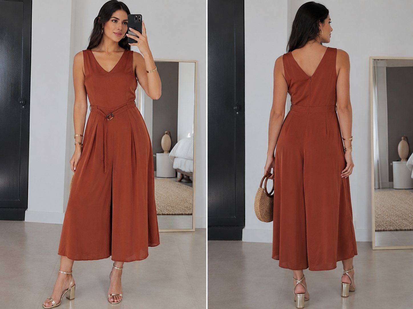Combinaison midi large 