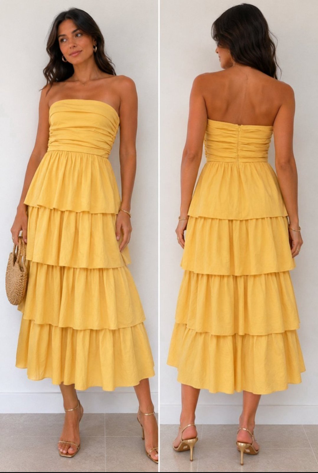 Robe à volants 