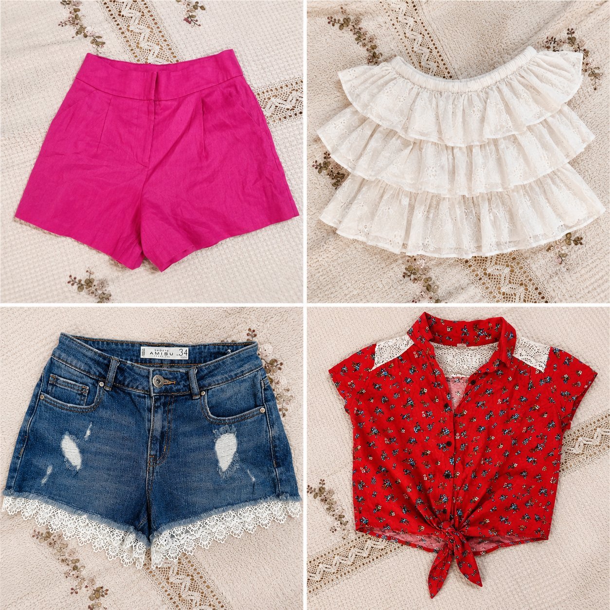 4 articles taille xs/s