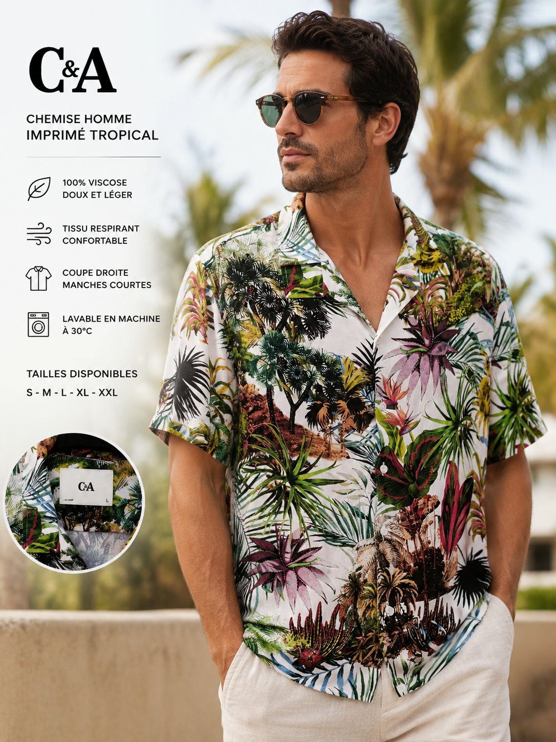Chemise C&A 