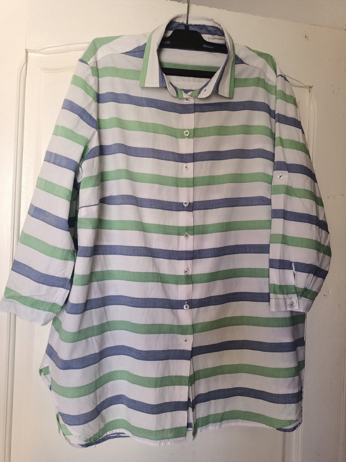 Chemise rayée 100%cotton
