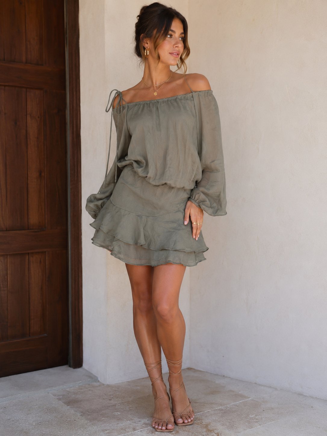 Robe courte stylée