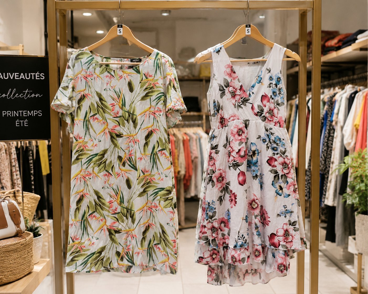 2 jolies robes taille S