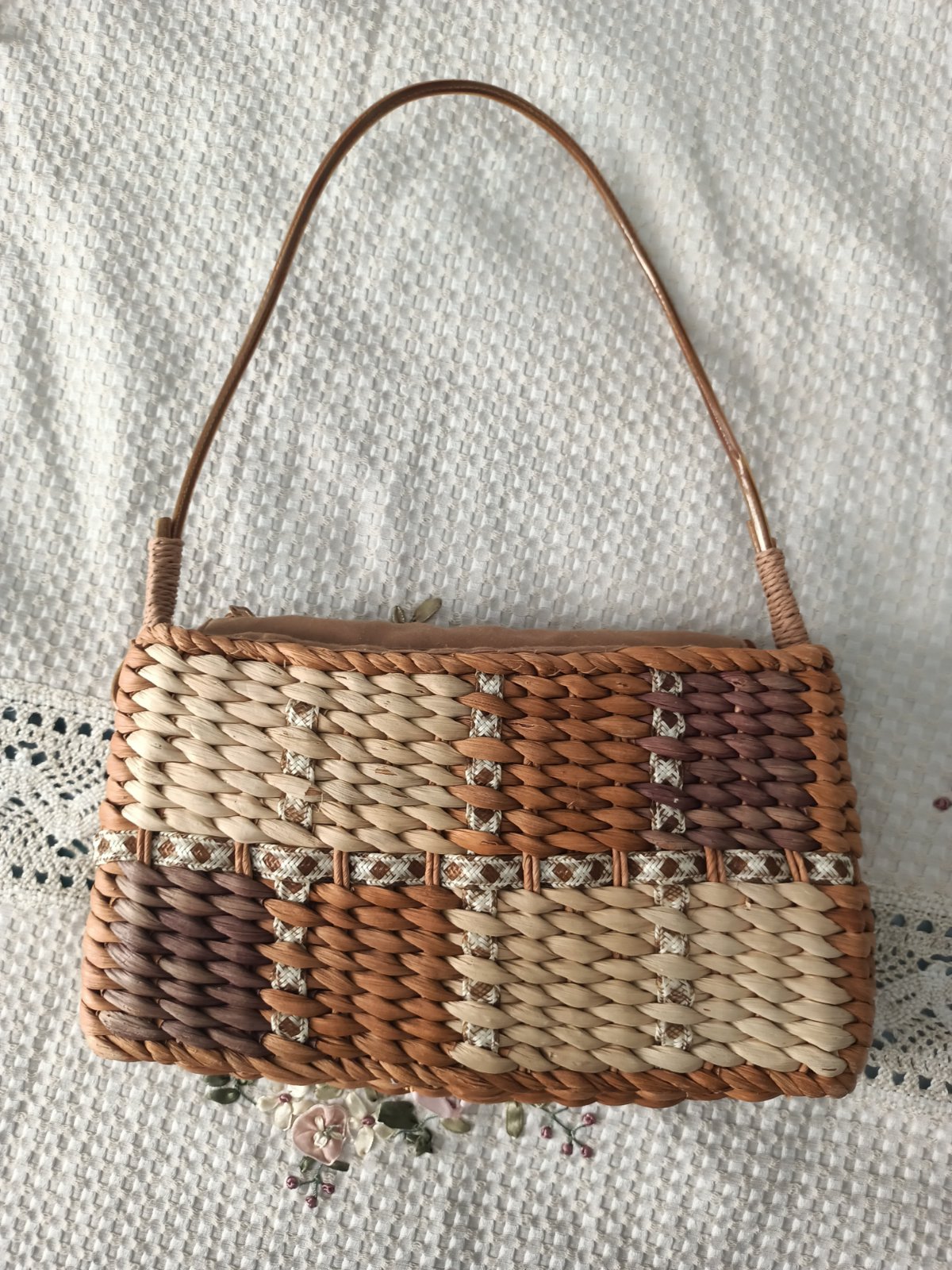 Sac en maille tressé très tendance 