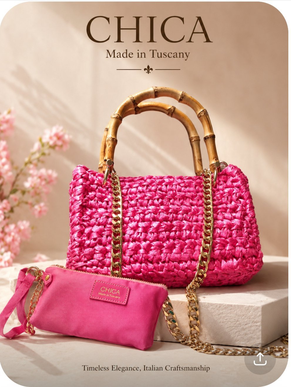 Sac rose fuchsia très tendance 