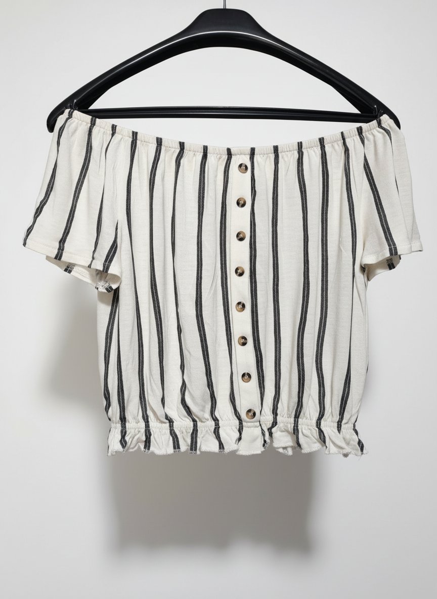 Crop top H&M Style bohème 