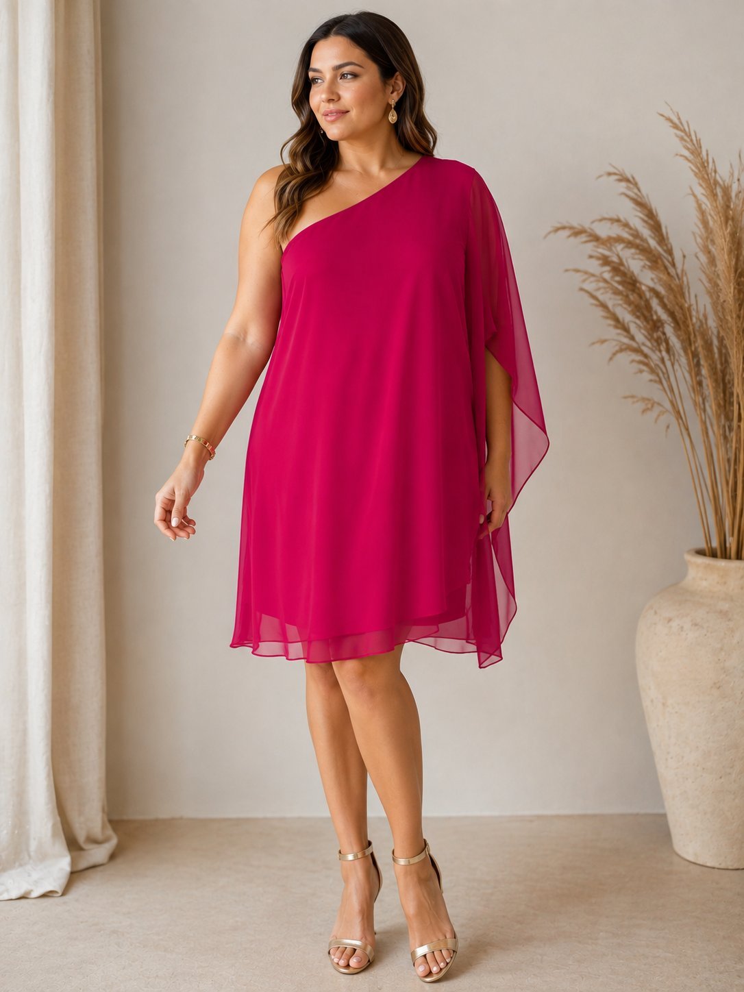 Robe je m'en fou rouge 