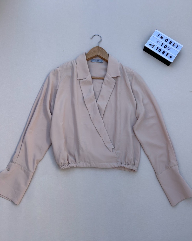 Chemise coupe blazer