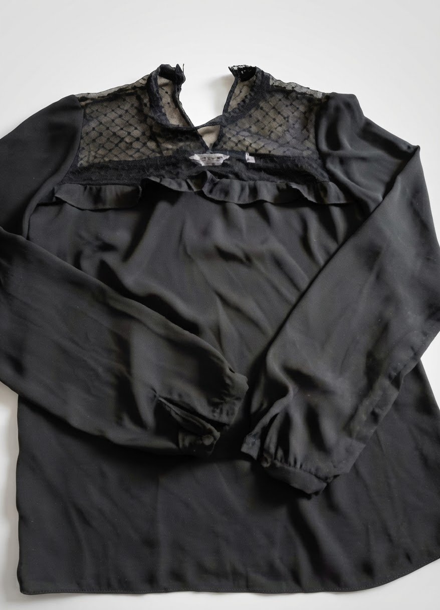 Blousse noir matque kastelo 