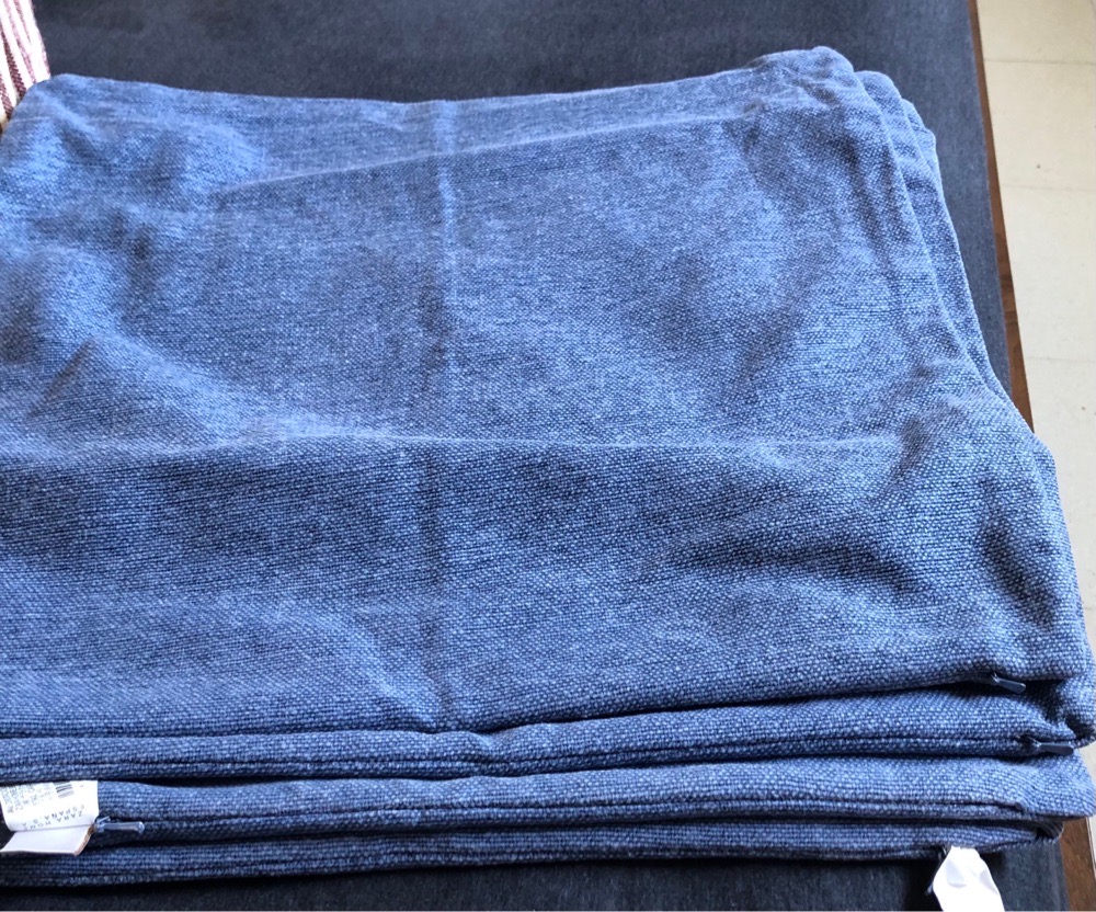 4 housses de coussin zara home 