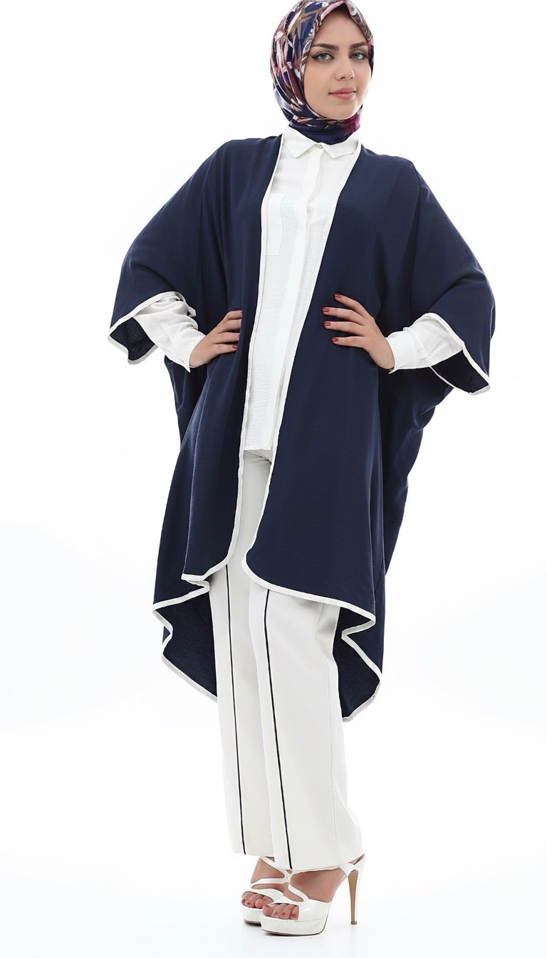 Kimono bleu 