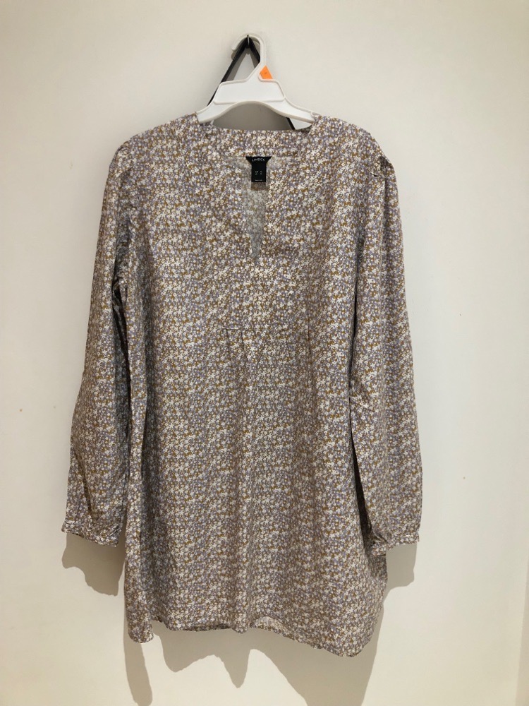 Robe lindex imprime violet beige taille xl 