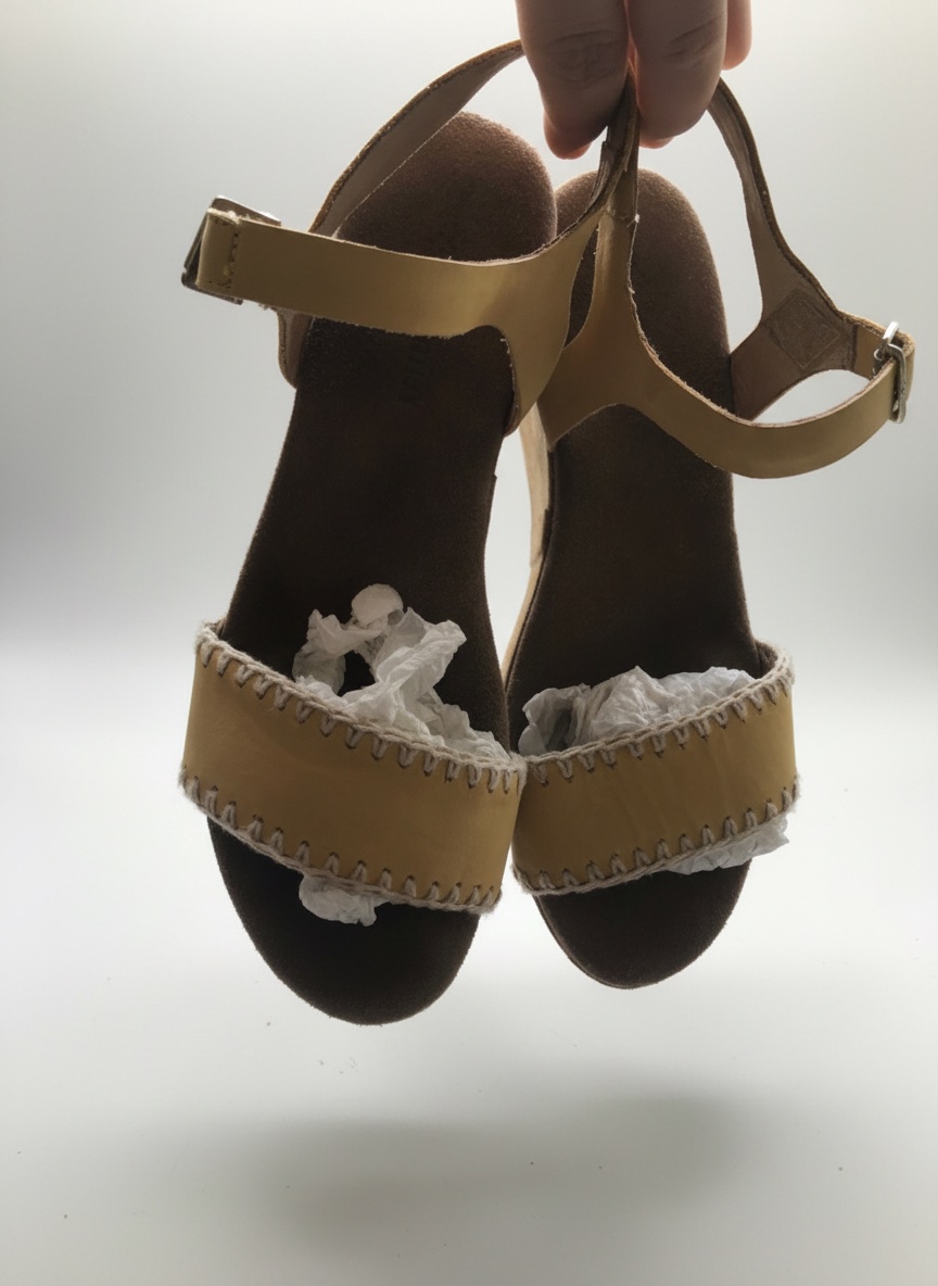 Sandale femme jaune 