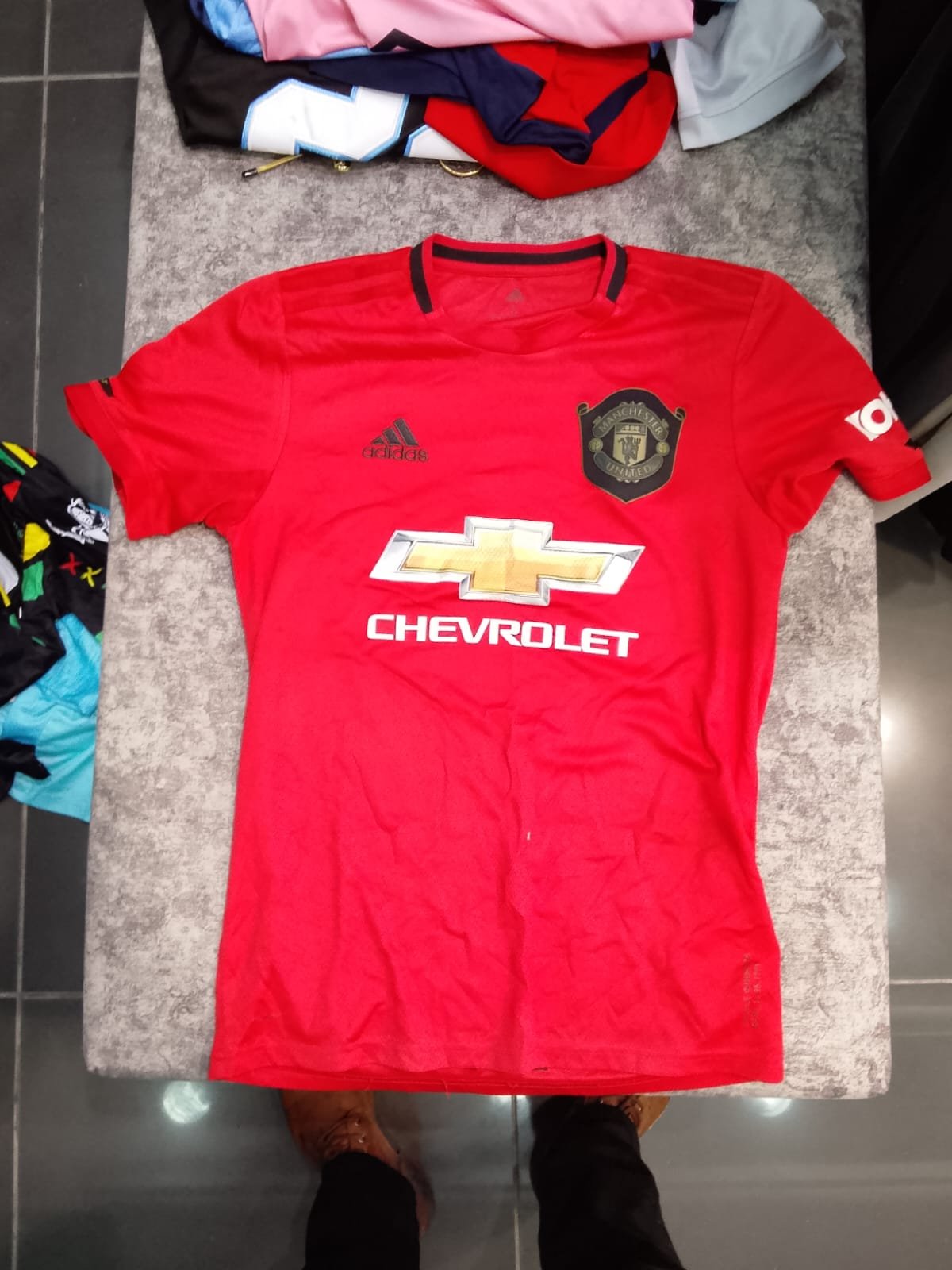 Maillot Manchester United domicile Adidas rouge